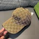 Gucci baseball cap.With box bag, Gucci (Gucci) new original single baseball cap, art word embroidery, 11 open mold customized, heavy embroidery, details comparable to the counter, the original canvas material   head laye