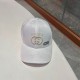 Gucci (Gucci) classic original single baseball cap     counter 11 open mold customized, the highest version, the original canvas material   head layer cowhide, lightweight and breathable! In-kind shooting, four seasons v