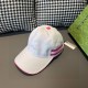 Gucci baseball cap.With box cloth bag, Gucci (Gucci) classic original single baseball cap, logo webbing counter 11 open mold customized, the highest version, the original canvas material   head layer cowhide, cotton lini