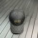 [GUCCI Gucci] 2023 counter new simple embroidery model baseball cap, very trendy! Casual sports models, classic production, super good with clothes!