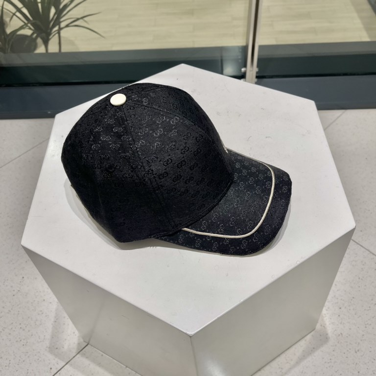 GUCCI Gucci 2023 new simple baseball cap, very trendy! Casual and sporty model, classically made, super good with clothes!