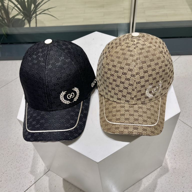 GUCCI Gucci 2023 new simple baseball cap, very trendy! Casual and sporty model, classically made, super good with clothes!