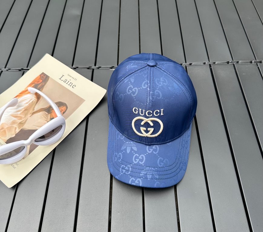 GUCCI Gucci 2023 new simple baseball cap, very trendy! Casual sports models, classic production, super good with clothes!