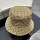 Gucci Gucci classic original single fisherman's hat, exquisite pure and also grungy very feeling, cool and stylish, counter out of stock popular, the quality is superb!