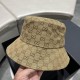 Gucci Gucci classic original single fisherman's hat, exquisite pure and also grungy very feeling, cool and stylish, counter out of stock popular, the quality is superb!