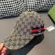 With box bag, Gucci (Gucci) new original single baseball cap, tiger head webbing, 11 open mold customized, heavy embroidery, details comparable to the counter, the original canvas material   head cowhide, the quality is 