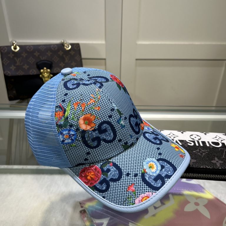 Gucci baseball cap  GUCCI  official net new, mesh cap baseball cap, the original single quality of the fire    Craftsmanship is very exquisite High-grade atmosphere upscale! Low-key luxury, easy to carry!