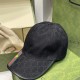 Gucci (Gucci) classic original single baseball cap     counter 11 open mold customized, the highest version, the original canvas material   head layer cowhide, cotton lining, light and breathable! In-kind shooting, four 