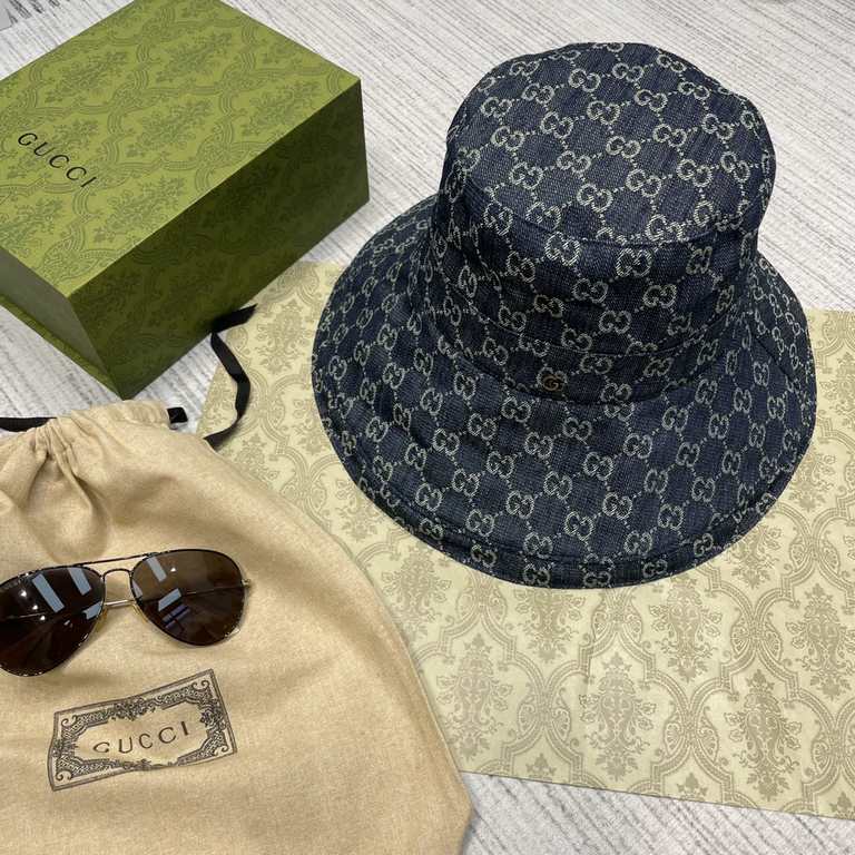 GUCCI classic old flower letters old flower fisherman hat is really very foreign, super hot 2022 spring and summer new fisherman hat, to see the collection of explosive models fashionable with all seasons a year   to wea