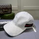 Gucci (Gucci) classic original single baseball cap, 11 open mold customized, original canvas material   head layer cowhide, British and awesome quality! Cotton lining, base head circumference 56, patch adjustable.