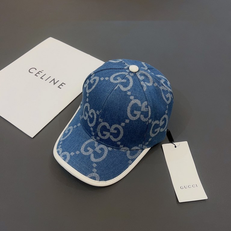 Gucci Gucci new baseball cap, in stock in seconds!  Simple and stylish super unbeatable looking hat! Couple models! The advantage of the original goods over other hats, the