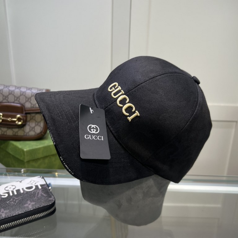 Gucci baseball cap  GUCCI baseball cap   official website new, baseball cap, original single quality fire attack    Craft is very exquisite High-grade atmosphere upscale! Low-key luxury, easy to carry!