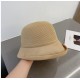 Gucci Gucci Straw Hat, Horseshoe Button Rolled Bowler Hat Foldable, Head Circumference 57cm