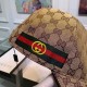 With box cloth bag, Gucci (Gucci) latest original single baseball cap, double G webbing. Counter 11 open mold customized, the highest version, the original canvas material   head cowhide, lightweight and breathable! In-k