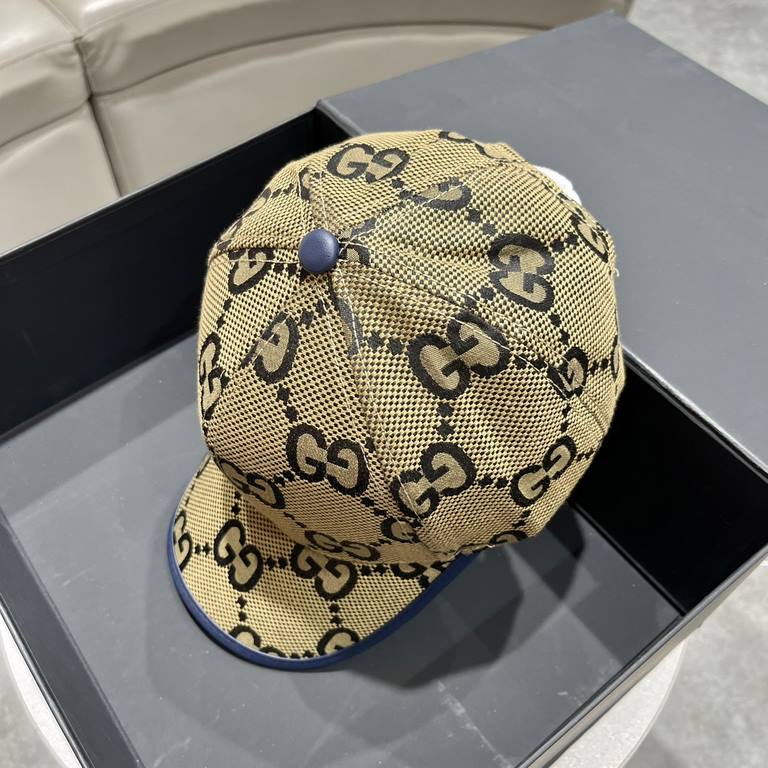 GUCCI Gucci 2023 new original simple baseball cap, very trendy! Casual sports models, classic production, super good with clothes!