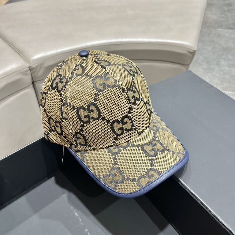 GUCCI Gucci 2023 new original simple baseball cap, very trendy! Casual sports models, classic production, super good with clothes!