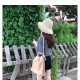 Gucci Gucci Handmade Raw Edge Straw Hat Children Summer Straw Sun Hat Hundred Foldable Fisherman Hat Outing Beach Hat Sunscreen Hat