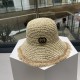 Gucci Gucci Handmade Raw Edge Straw Hat Children Summer Straw Sun Hat Hundred Foldable Fisherman Hat Outing Beach Hat Sunscreen Hat