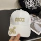 Gucci co-branded baseball cap  GUCCI  official website new, baseball cap, original single quality fire    Craftsmanship is very exquisite High-grade atmosphere upscale! Low-key luxury, easy to carry! Running quantity!