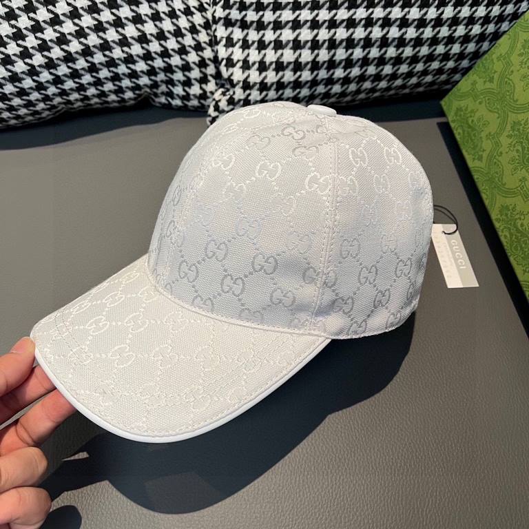 Wannabe classic model shipment!With box cloth bag, Gucci (Gucci) classic original single baseball cap     counter 11 open mold customized, the highest version, the original canvas material   head layer cowhide, light and