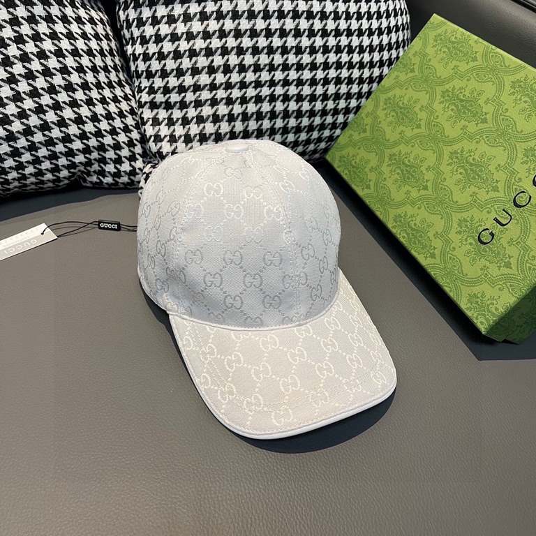 Wannabe classic model shipment!With box cloth bag, Gucci (Gucci) classic original single baseball cap     counter 11 open mold customized, the highest version, the original canvas material   head layer cowhide, light and