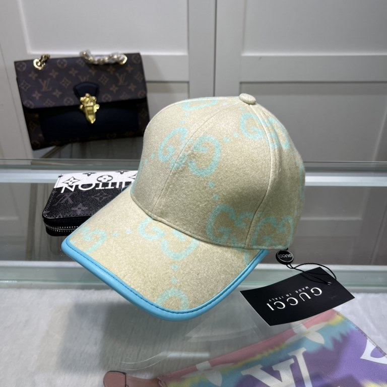 The  Gucci Gucci New Original Baseball Cap is lightweight and breathable! Base head circumference 56, patch adjustable.