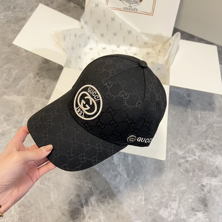 Special price   with dust bag. [GUCCI Gucci] 2024 early spring new heavy embroidery baseball cap, counter classic models, unisex