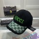 Gucci Gucci new original baseball cap in original canvas, lightweight and breathable! Base head circumference 56, patch adjustable.