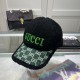 Gucci Gucci new original baseball cap in original canvas, lightweight and breathable! Base head circumference 56, patch adjustable.