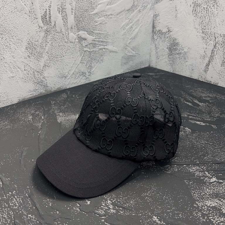 Gucci Gucci   Thin Lace Mesh Hollow Out Breathable Baseball Hat. Summer sunshade versatile duck tongue cap, men and women with