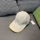 With packaging cloth bag, Gucci Gucci new original single baseball cap, candy color large double G, counter 11 open mold customized, original canvas fabric   head layer cowhide, lightweight and breathable! Basic head cir