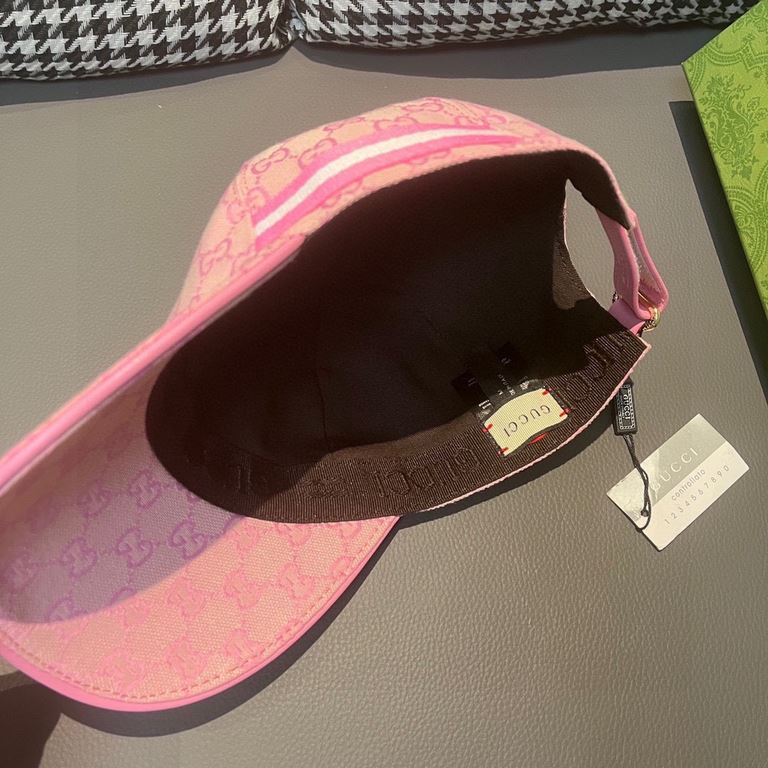 TheA million years of classic style! Apricot color, black with s sizeWith box bag, Gucci (Gucci) classic original single baseball cap     counter 11 open mold customized, the highest version, the original canvas material