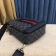 Original goods] Gucci GUCCI Chest BagSize 18-31-5Counter new    heavy hit version of the replica   original leather replica   leather super soft   oversized capacity   customized counter original hardware  smooth zipper 