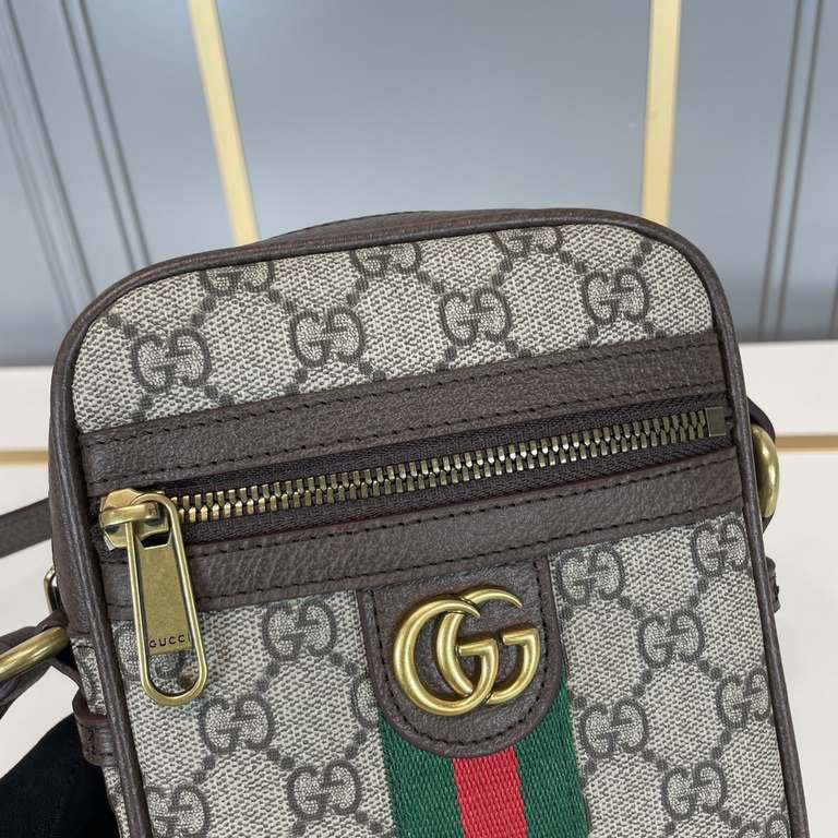 Original single goods [love] Gucci original single authentic new counter with the same high-end men's casual cross-body bag   workmanship is super refined and elegant. Equipped with imported raw materials cowhide counter