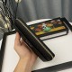 () [Original] Gucci Gucci  [Model] 666073 small wallet [Size] 19-10-2.5cm [Color] black high-end quality (original authentic) [Material] Gucci counter purchases classic  original imported   cowhide  authentic imported YK