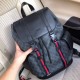 秘 [Gucci]     Italian Milan counter new    imported waterproof special fabrics with cowhide  [strong] casual outdoor backpacks, call the counter      top original single goods   [strong] that the texture is impeccable an