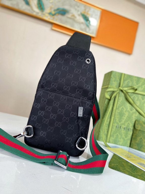 秘秘 [Gucci Chest Packs]    European water goods chest packs fanny packs, heavy money to create a new channel goods   energetic   ideal for men's   original hardware  LOGO clear and unparalleled   the top of the original f