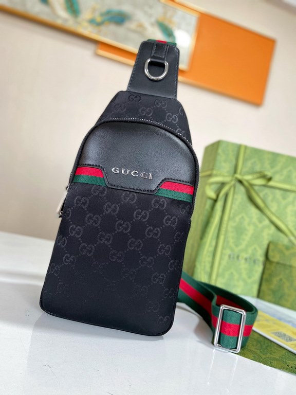 秘秘 [Gucci Chest Packs]    European water goods chest packs fanny packs, heavy money to create a new channel goods   energetic   ideal for men's   original hardware  LOGO clear and unparalleled   the top of the original f