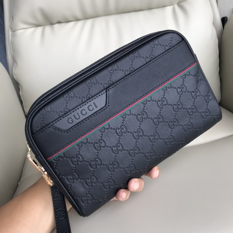 Top counter rat ruthless goods 2022 latest style Gucci men's combination lock clutch bag fire models a large number of shipments to pull, clamoring counter goods   top original single goods   paper talking about bragging