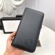 () [Original] Gucci Gucci  [Model] 666002 small wallet [Size] 19-10-2.5cm [Color] black high-end quality (original authentic) [Material] Gucci counter purchases of the classic  the original imported   cowhide  authentic 