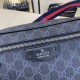 .     The original official website 8004-3 Gucci original single authentic new counter with the same high-end men's casual cross-body bag   workmanship is super refined and elegant. Leather feel soft and comfortable supe