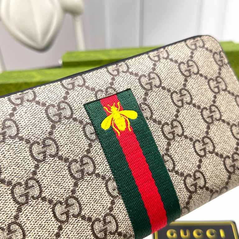 () [Original] Gucci Gucci  [Model] 666011 small wallet [Size] 19-10-2.5cm [Color] black high-end quality (original authentic) [Material] Gucci counter purchases classic  original imported   cowhide  authentic imports of 