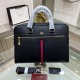 New - Tide   [GUCCI Gucci] briefcase   the most trendy and hottest models Imported head-layer cowhide leather, feel first-class   workmanship is very exquisite   show fashion and trend, presenting an inadvertent fashiona