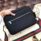 Original quality [large capacity] G family (Model 2367-3) casual shoulder crossbody bag [color] black ~ high-end quality (top workmanship) [material] Gucci GUCCl Generation of new   original imported head layer   cowhide