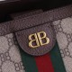 P! [Exclusive Real Background]  Original Leather Top Quality  New Products Shipping         X             Hourglass Bag    Alliance Collection New Creative Designs  New! guccixbalenciaga gucci paris house co-branded canv