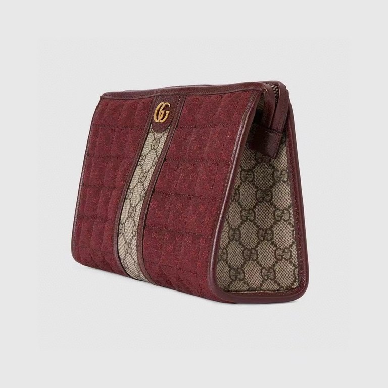 Mini GG Canvas Clutch BagModel No. 751912 FAB7W 6041Our PromiseProduct DetailsPushing the boundaries of design, Gucci's small leather accessories continue to reinterpret classic travel pieces in a personalized way. This 