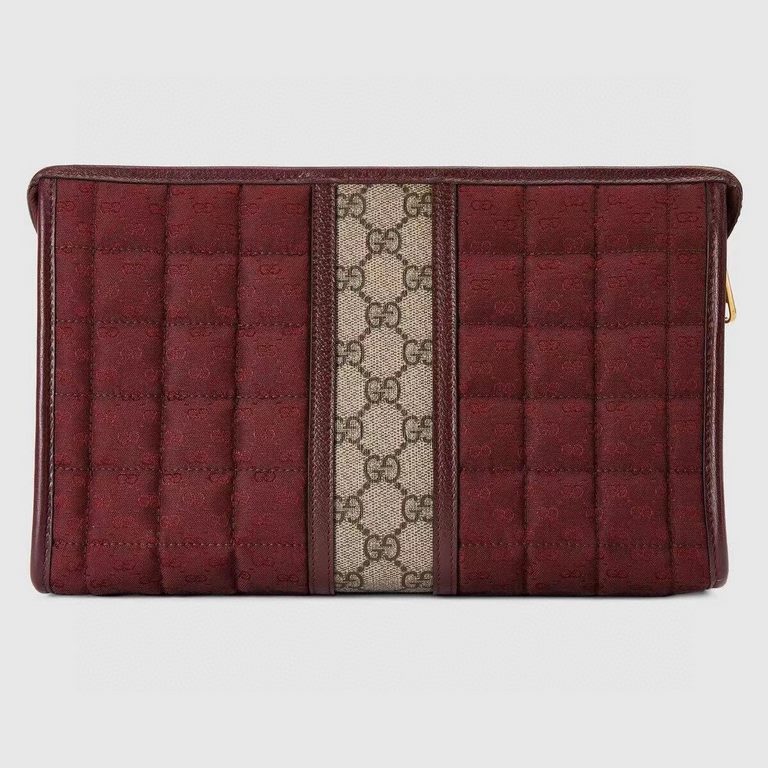 Mini GG Canvas Clutch BagModel No. 751912 FAB7W 6041Our PromiseProduct DetailsPushing the boundaries of design, Gucci's small leather accessories continue to reinterpret classic travel pieces in a personalized way. This 