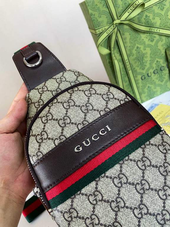 秘秘 [Gucci Chest Packs]    European water goods chest packs fanny packs, heavy money to create a new channel goods   energetic   ideal for men's   original hardware  LOGO clear and unparalleled   the top of the original f