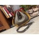 GG Gucci Attache Collection Large Shoulder Bag The Gucci Love March collection revitalizes the brand's iconic elements, paying homage to the enduring glamour of Hollywood. This accessory features a recognizable crescent 