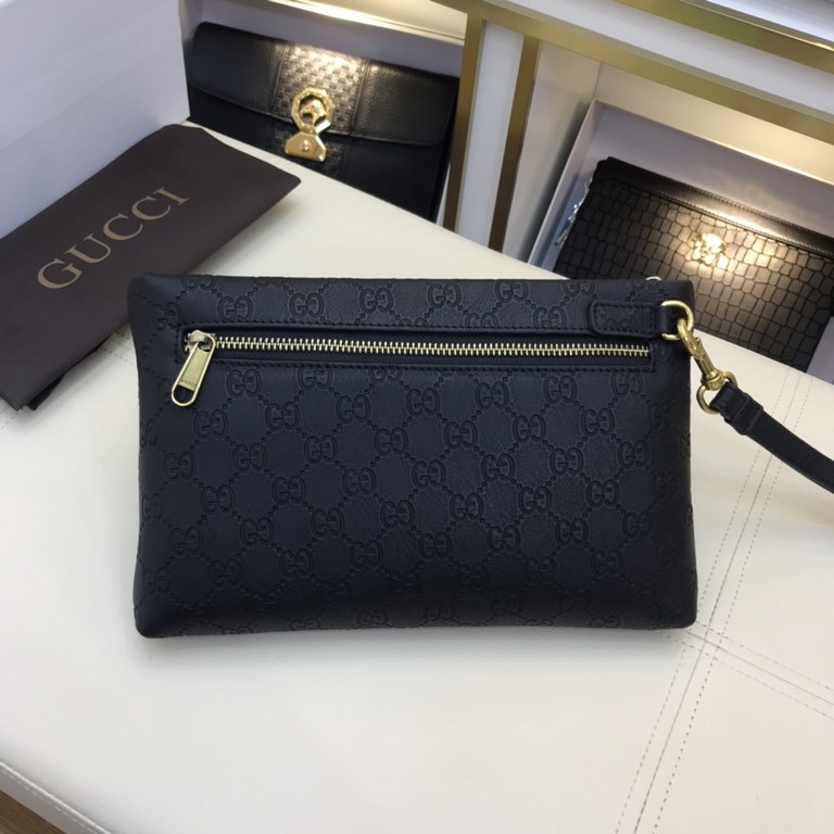 .      Original official website 805-4 Gucci original single authentic counter with the same high-end men's casual clutch   Workmanship is super refined and elegant. With imported raw materials cowhide counter special ha